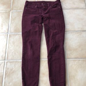 J.Crew Corduroy Skinny Pants
